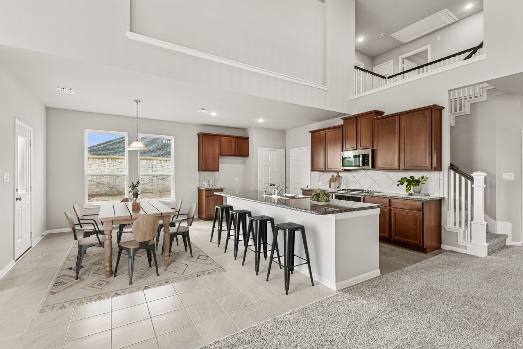 Kitchen with vast island