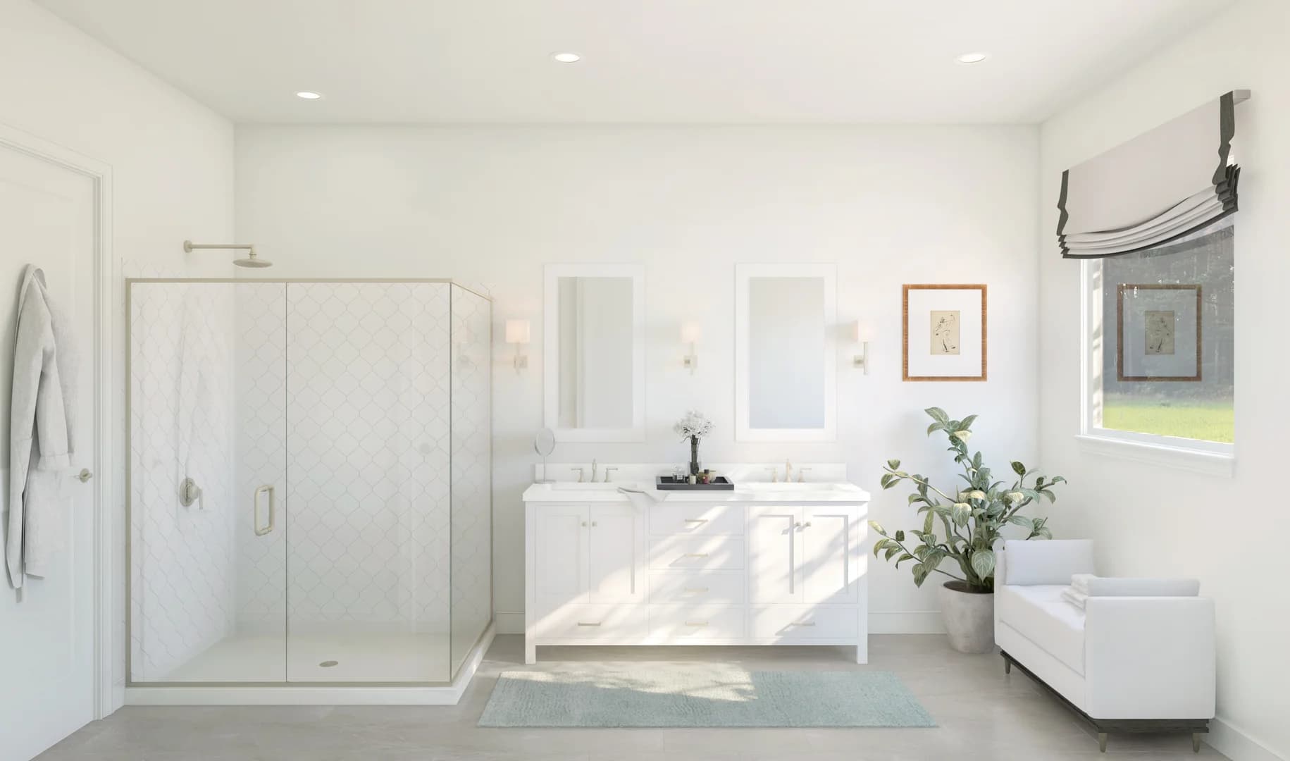 Barcelona Primary Bath Classic Palette 4 Level 2 Restoration Classic