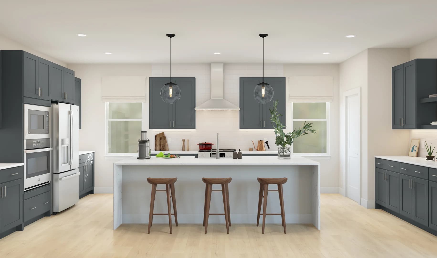 Ridgewood II Kitchen Loft Palette 6 Level 1 Coastal Loft