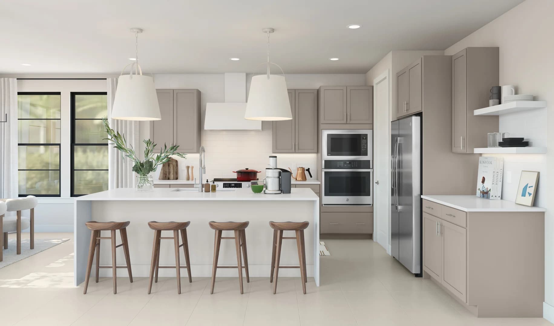 Hampton Kitchen Loft Palette 1 Level 2 Coastal Loft