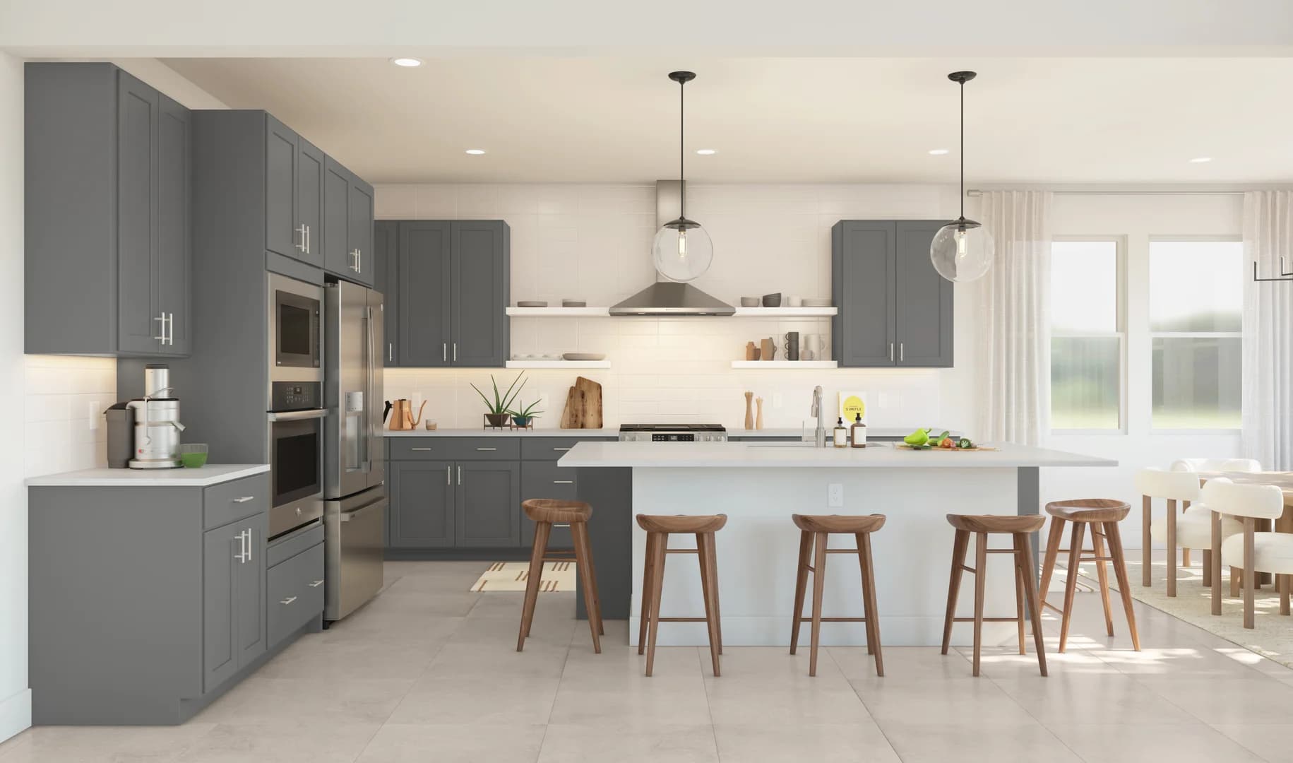 Barcelona Kitchen Loft Palette 4 Level 1 Coastal Loft