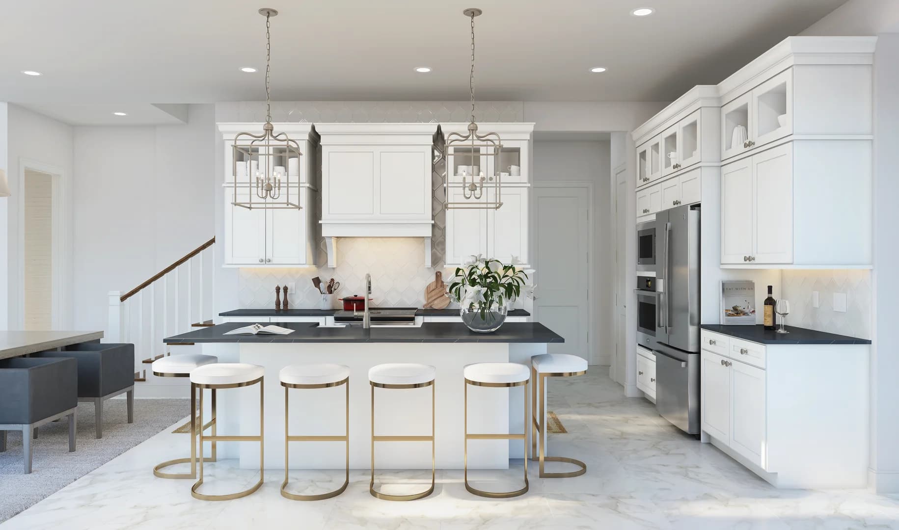 Aria at Silverstone Seaview III Kitchen Classic Palette 3 Level 3 Restoration Classic