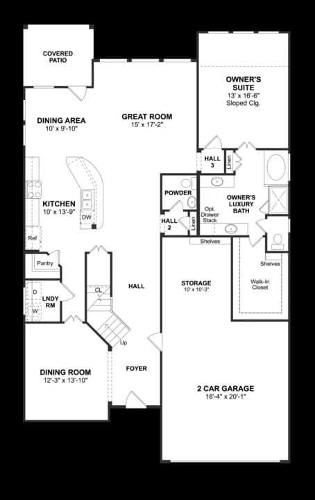 WaltonII-4011-No3Car 74666 4000-Series-floor-1
