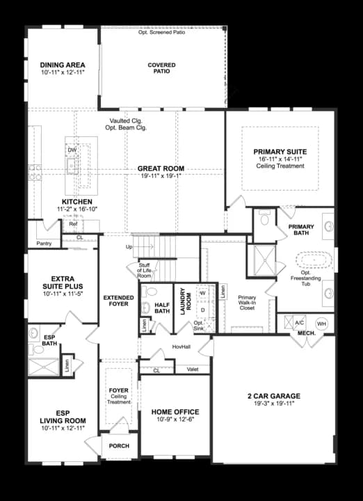 K. Hovnanian s Four Seasons at Kent Island Single Family Munich First Floor