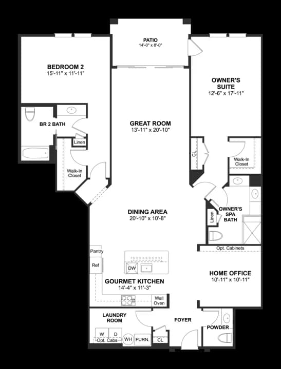 K. Hovnanian s Four Seasons at Kent Island Luxury Condos Magothy First Floor