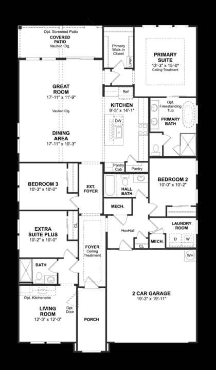 Oakwood at New Hampstead Pasadena ESP First Floor