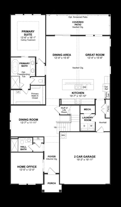 Oakwood at New Hampstead Santa Fe First Floor