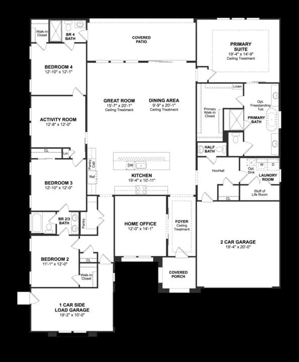 Estates at Silverwood Austin First floor