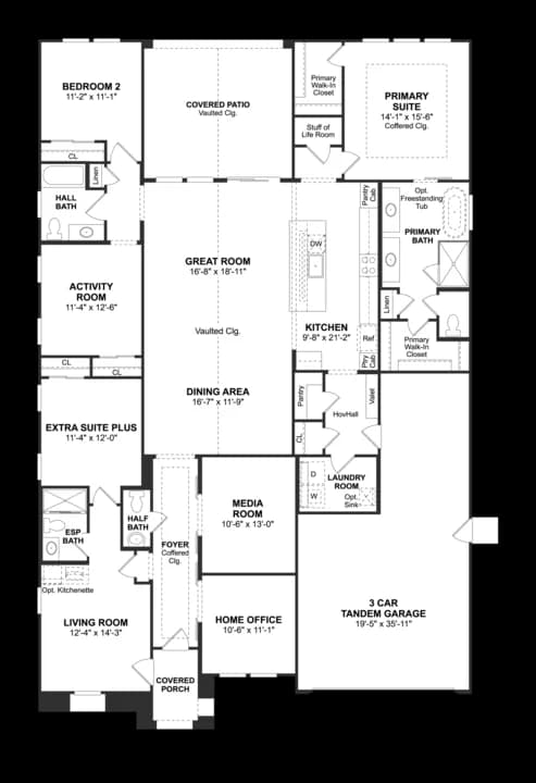 Estates at Silverwood Geneva ESP First floor