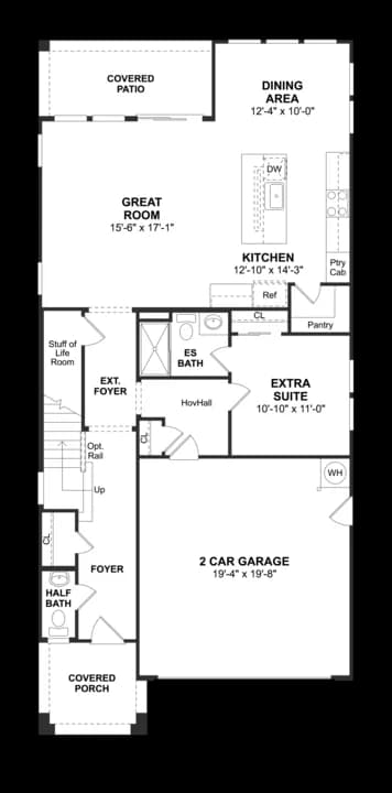 Manor at Legacy Place Hampton First Floor Level