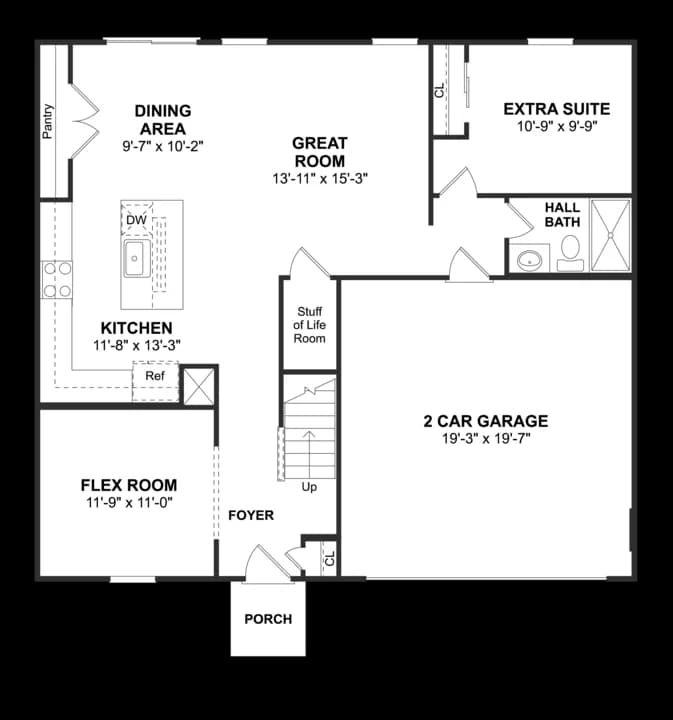 Aspire at Huntwell West Water Lily First Floor