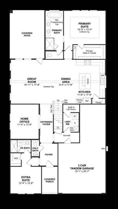 Timberbrook Tuscaloosa First Floor Level