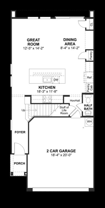 Urban at South Mountain Marietta II First Floor Level