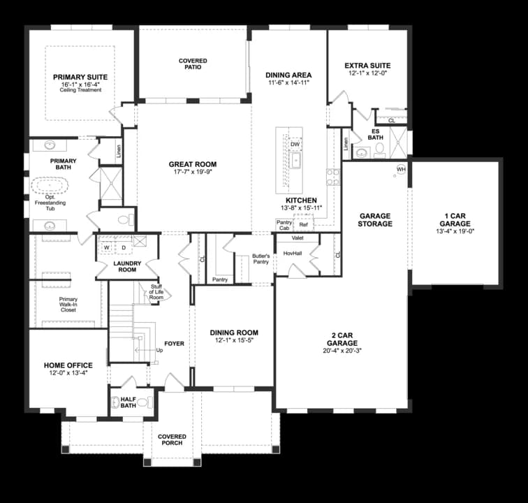 Preserve at Deer Lakes Montpelier First Floor Level 3