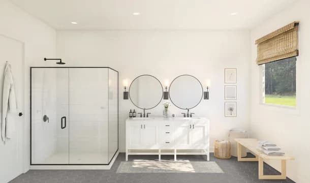 Four Seasons at Kent Island Barcelona Owners Bath Farmhouse Palette 5 Level 3