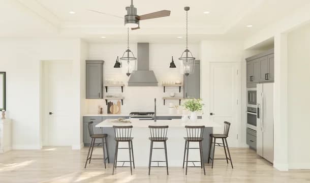 111266 Four Seasons at Kent Island Bernstein Kitchen Farmhouse Palette 4 Level 3 Traditional - Farmhouse