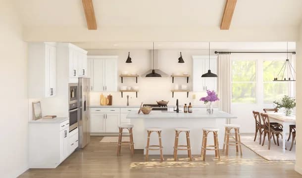 Barcelona Kitchen Farmhouse Palette 5 Level 1 European Farmhouse
