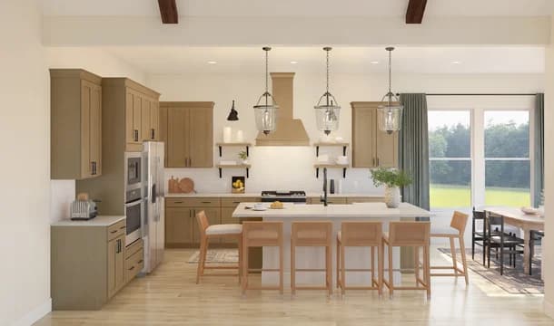 Barcelona Kitchen Farmhouse Palette 2 Level 2 Fresh Farmhouse