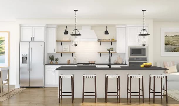 Wellesley Kitchen Farmhouse Palette 1 Level 2 Coastal Farmhouse