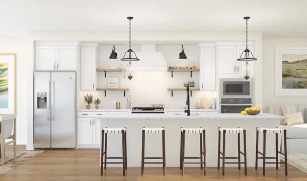 Wellesley Kitchen Farmhouse Palette 5 Level 2 Coastal Farmhouse