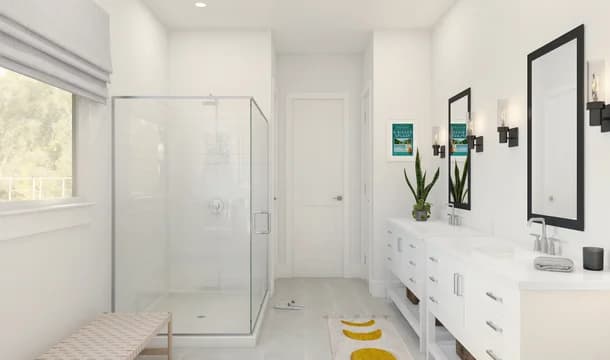 122316 North Creek Geneva Primary Bath Loft Palette 3 Level 2 Color - Loft