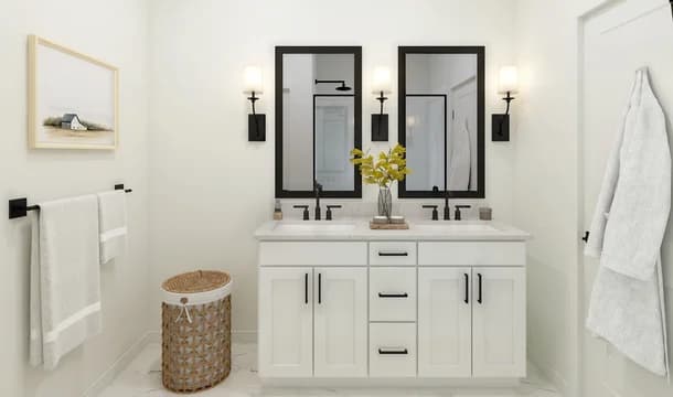 Caldwell Lakes Sweet Pea Primary Bath Farmhouse Palette 1 Ascend Traditional Farmhouse