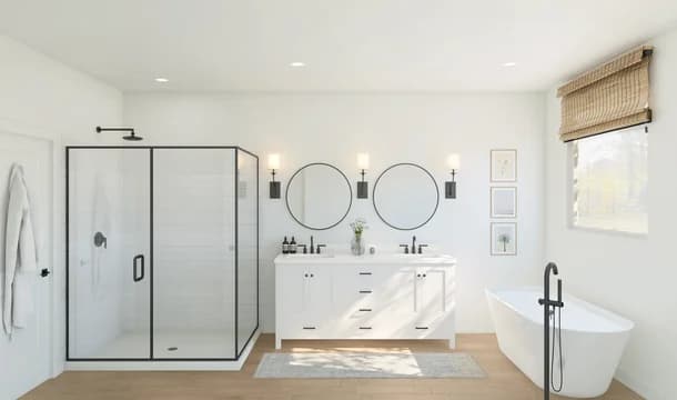 Barcelona Primary Bath Tub Farmhouse Palette 4 Level 1 Fresh Farmhouse