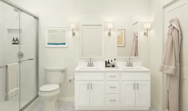 Finlay Primary Bath Loft Palette 2 Aspire Coastal Loft