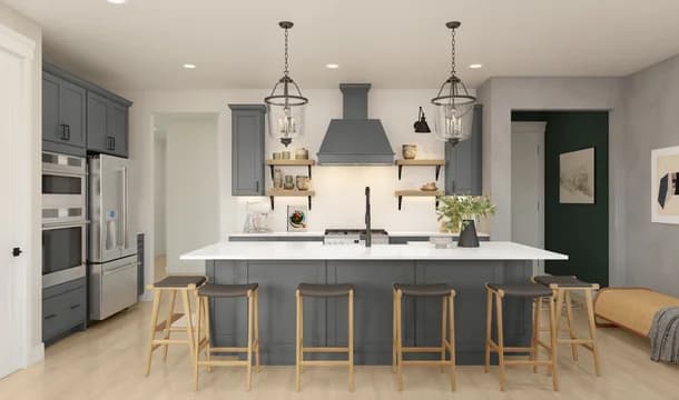 New Hope Kitchen Farmhouse Palette 4 Level 3 Farmhouse Rustic Refined