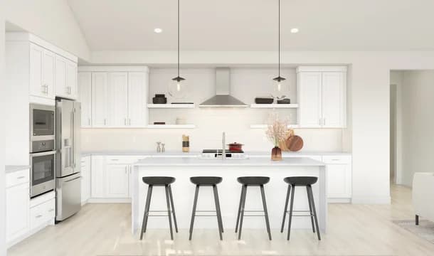 Four Seasons at Sandstone Aberdeen Kitchen Loft Palette 5 Level 1 Black and White Loft