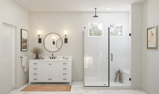 Four Seasons at Sandstone Morse Primary Bath Farmhouse Palette 6 Level 1 Farmhouse Rustic Refined