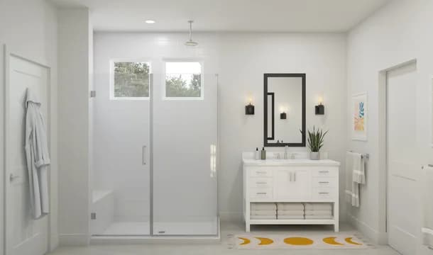 Four Seasons at Addison Farms Stanwyck Primary Bath Loft Palette 3 Level 1 Coastal Loft