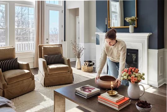 Enclave at Hillandale Pratt II Living Room 8 Classic Palette 1 Level