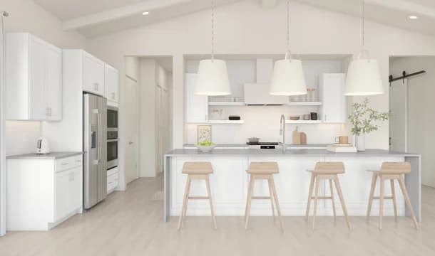 140988 Serenity Walk at Plainsboro Stanwyck Kitchen Loft Palette 3 Level 3 Neutral - Loft