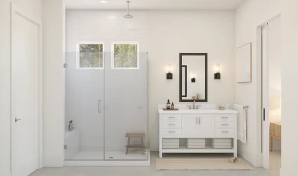 140993 Serenity Walk at Plainsboro Stanwyck Primary Bath Loft Palette 3 Level 3 Neutral - Loft