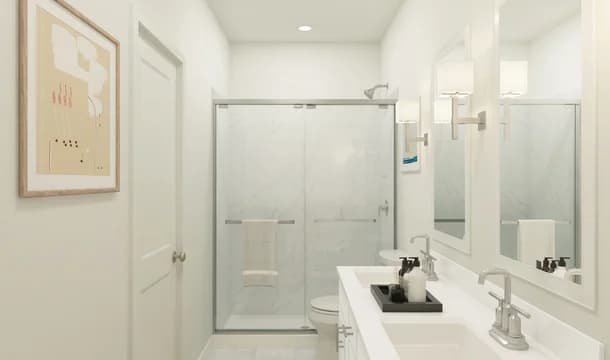 Finlay Primary Bath Loft Palette 3 Aspire Coastal Loft