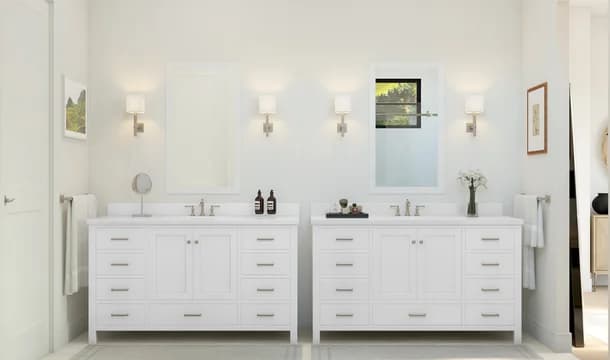 Four Seasons at Victory at Verrado Villages Copland Primary Bath Classic Palette 2 Level 2 Restoration Classic