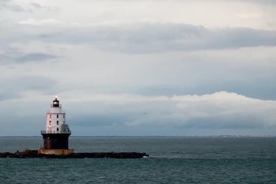 Harbor of Refuge Lighthouse in Delaware