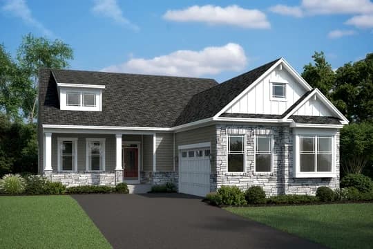 Four Seasons at Baymont Farms Lewes I Elevation C stone