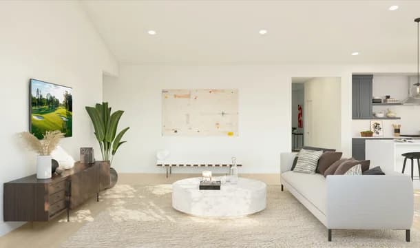 Palo Verde Joshua Landing Amadora Great room 2 of 2 Loft Level 1 Black and White Loft