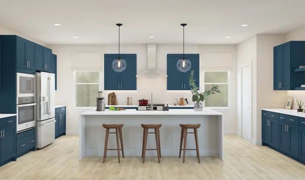 Ridgewood II Kitchen Loft Palette 4 Level 1 Coastal Loft