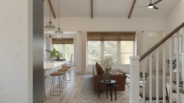 Colts Farm Great Room Farmhouse