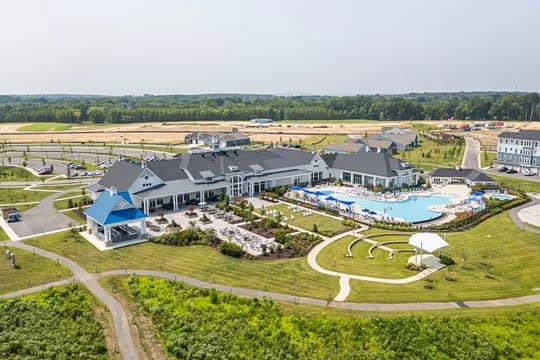 Four Seasons at Kent Island Clubhouse aerial