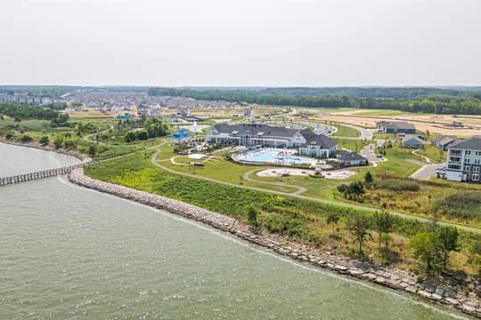 Four Seasons at Kent Island Clubhouse aerial