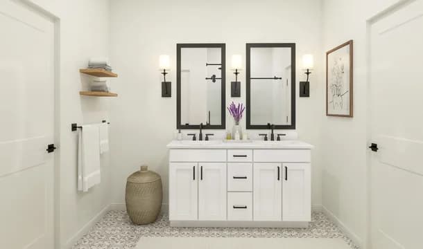 River Ranch Trails Tigris II Primary Bath Farmhouse Palette 4 Ascend European Farmhouse