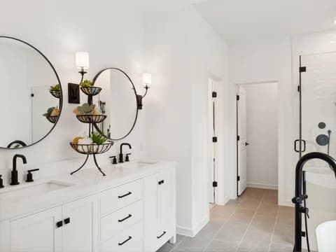 Tarkington Timbers Omaha Primary Bath Farmhouse Palette 5 Level