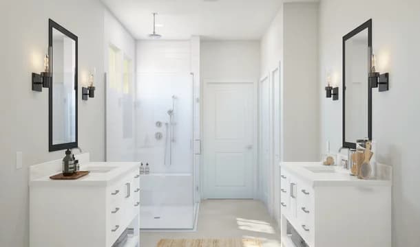 Four Seasons at the Ranch Summer Astaire Primary Bath Loft Palette 4 Level 1 Neutral Loft