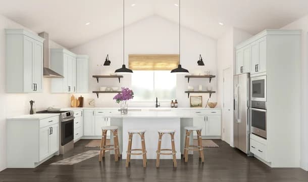 Tucson Kitchen Farmhouse Palette 6 Level 1 European Farmhouse