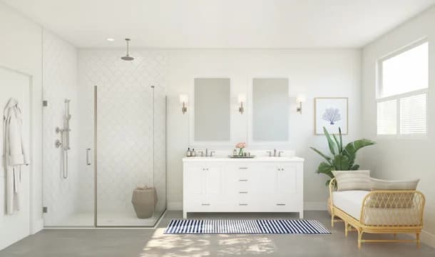 Tucson Primary Bath Plus Classic Palette 4 Level 1 Coastal Classic