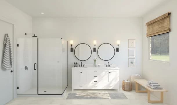 Tacoma Primary Bath Farmhouse Palette 1 Level 2 Fresh Farmhouse